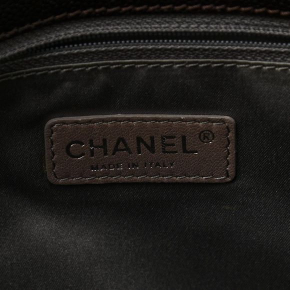 Caviar Pocket In The City Tote Dark Brown - Picture 5 of 9